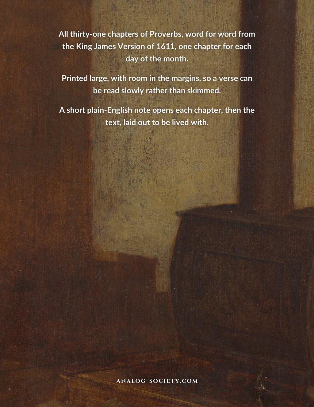 A Treasury of Proverbs - back cover