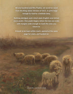 A Treasury of Psalms - back cover