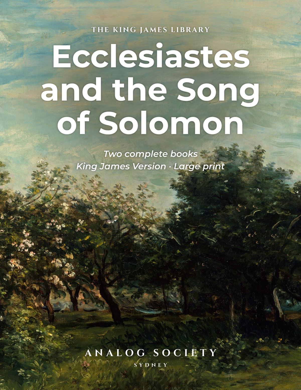 Ecclesiastes and the Song of Solomon - front cover