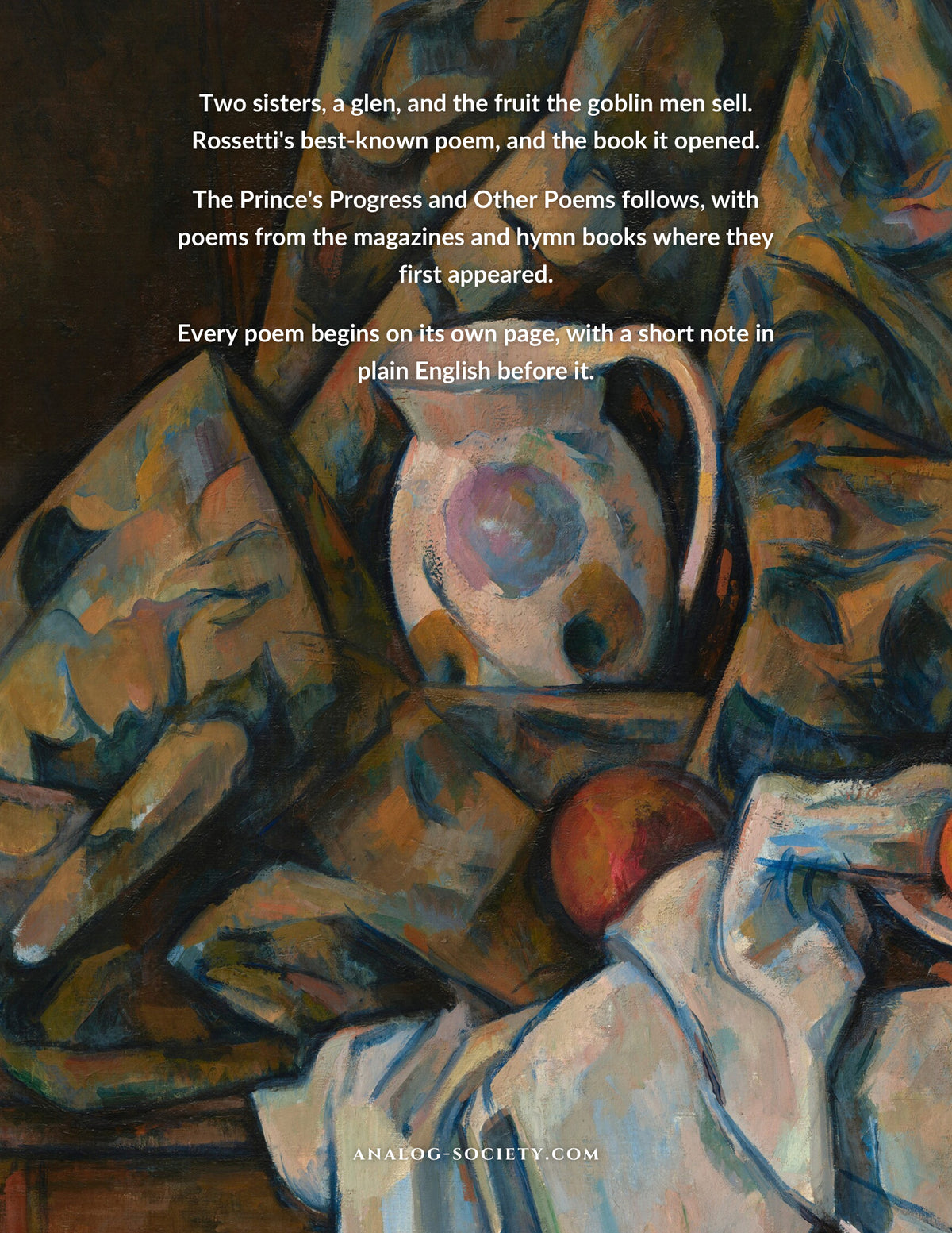 Goblin Market and Other Poems - back cover