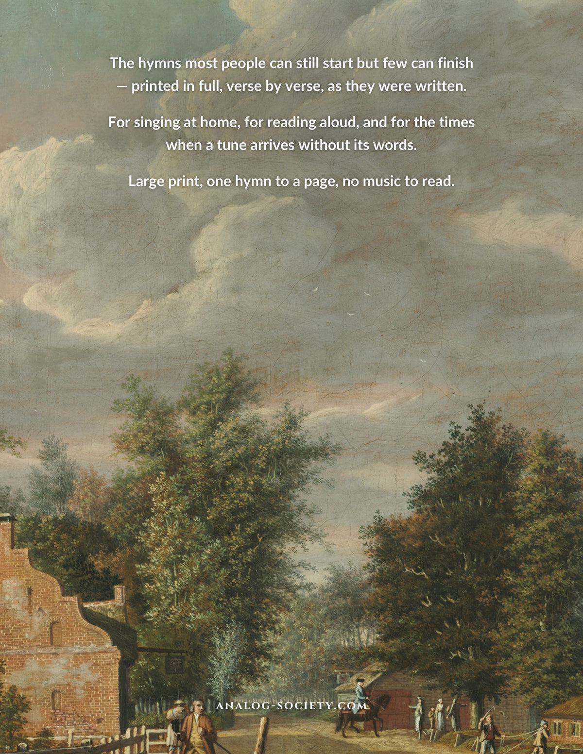 Hymns We Remember - back cover