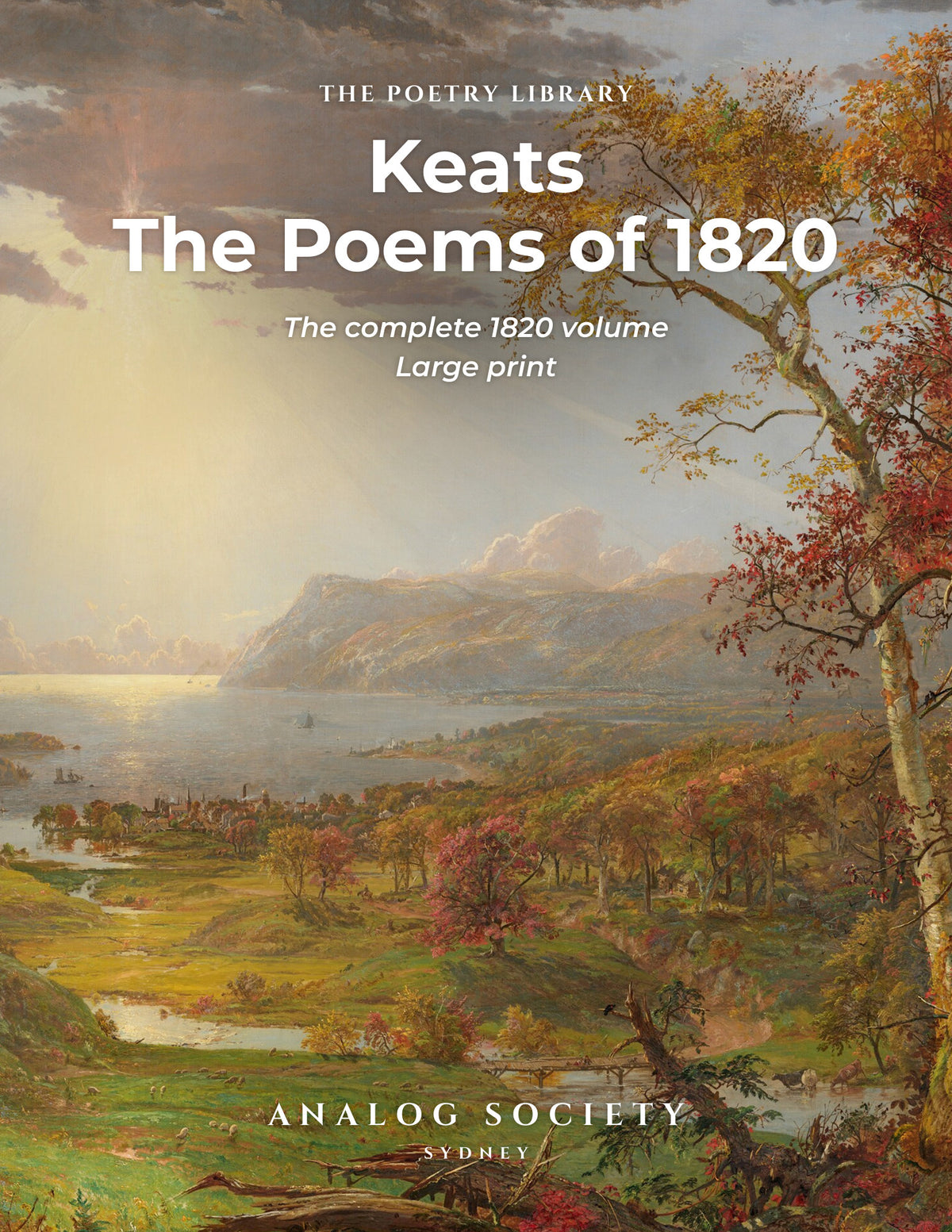 Keats — The Poems of 1820 - front cover
