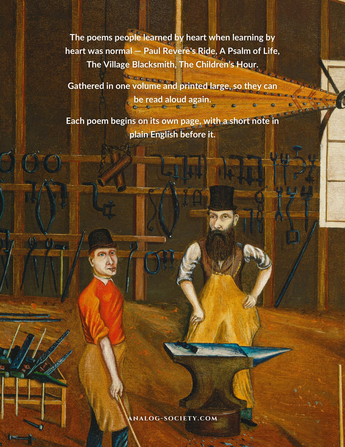Longfellow — Best Loved - back cover