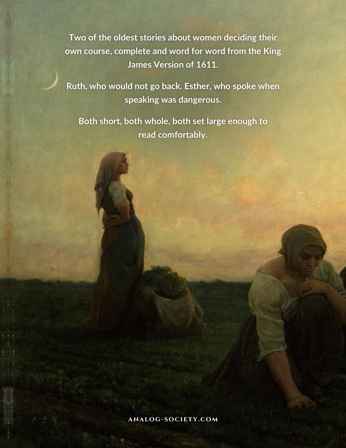 Ruth and Esther - back cover