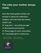 A Memory Book — Birthdays Remembered - back cover
