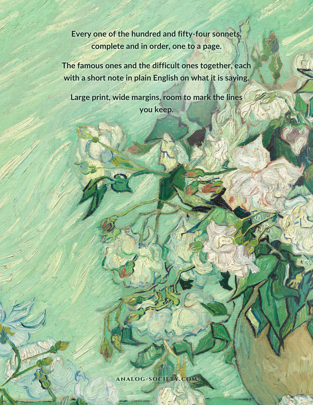 Shakespeare's Sonnets - back cover