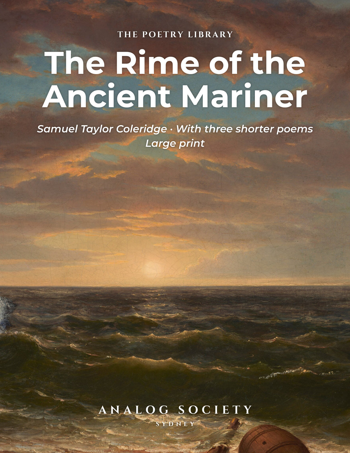 The Rime of the Ancient Mariner - front cover