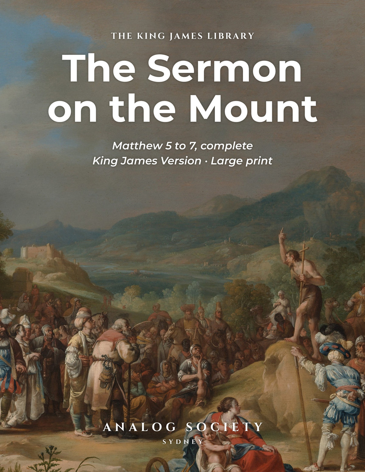 The Sermon on the Mount - front cover