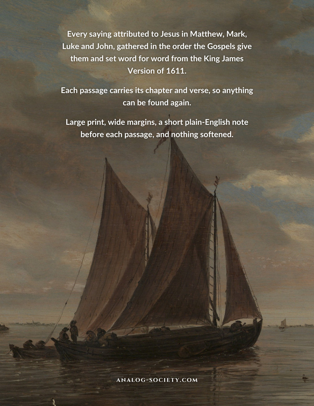The Words of Jesus - back cover