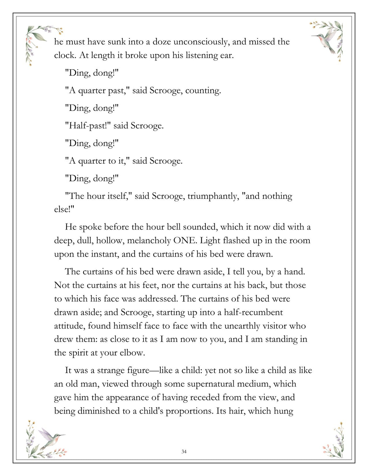 A Christmas Carol - inside page 34