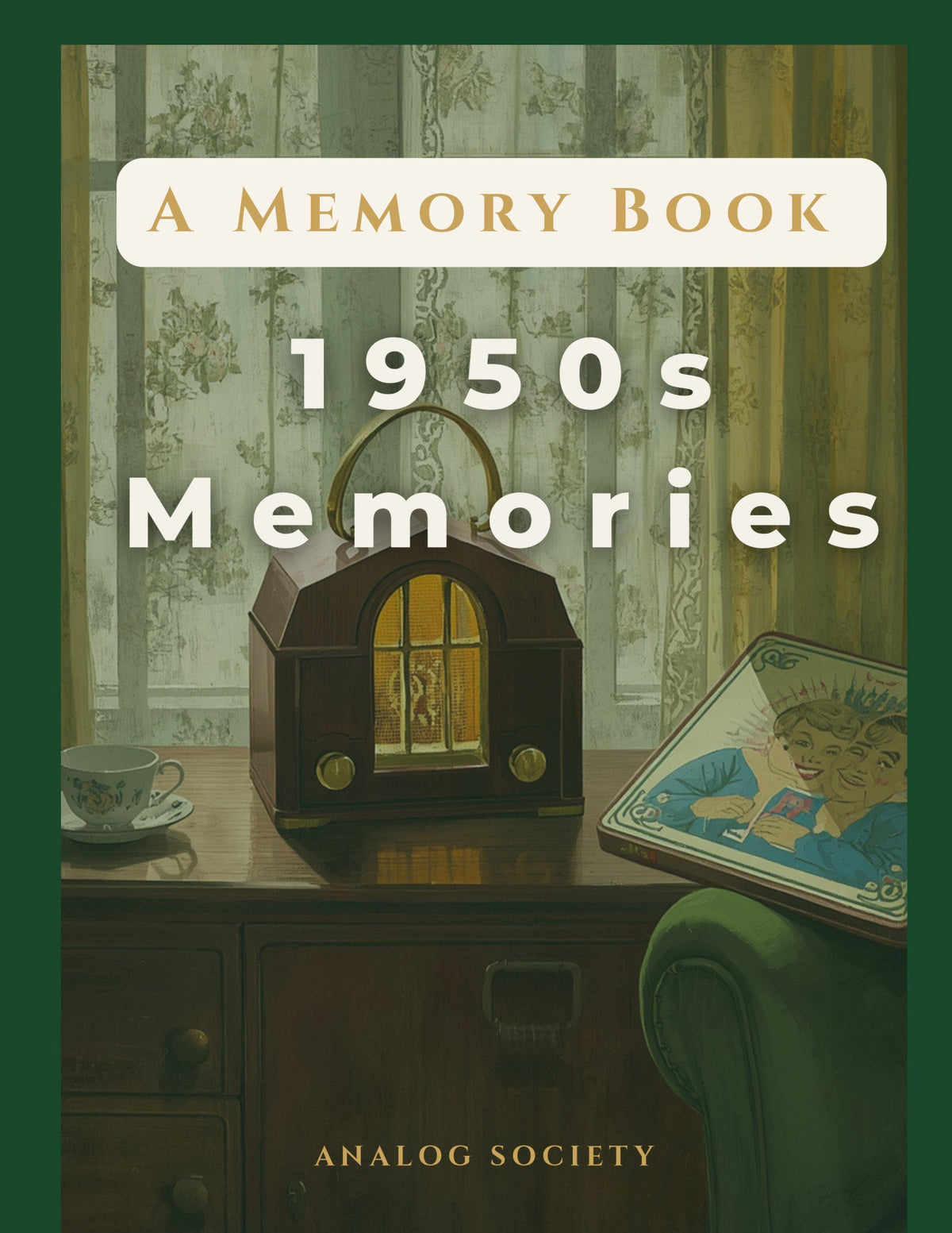 A Memory Book — 1950s Memories - front cover