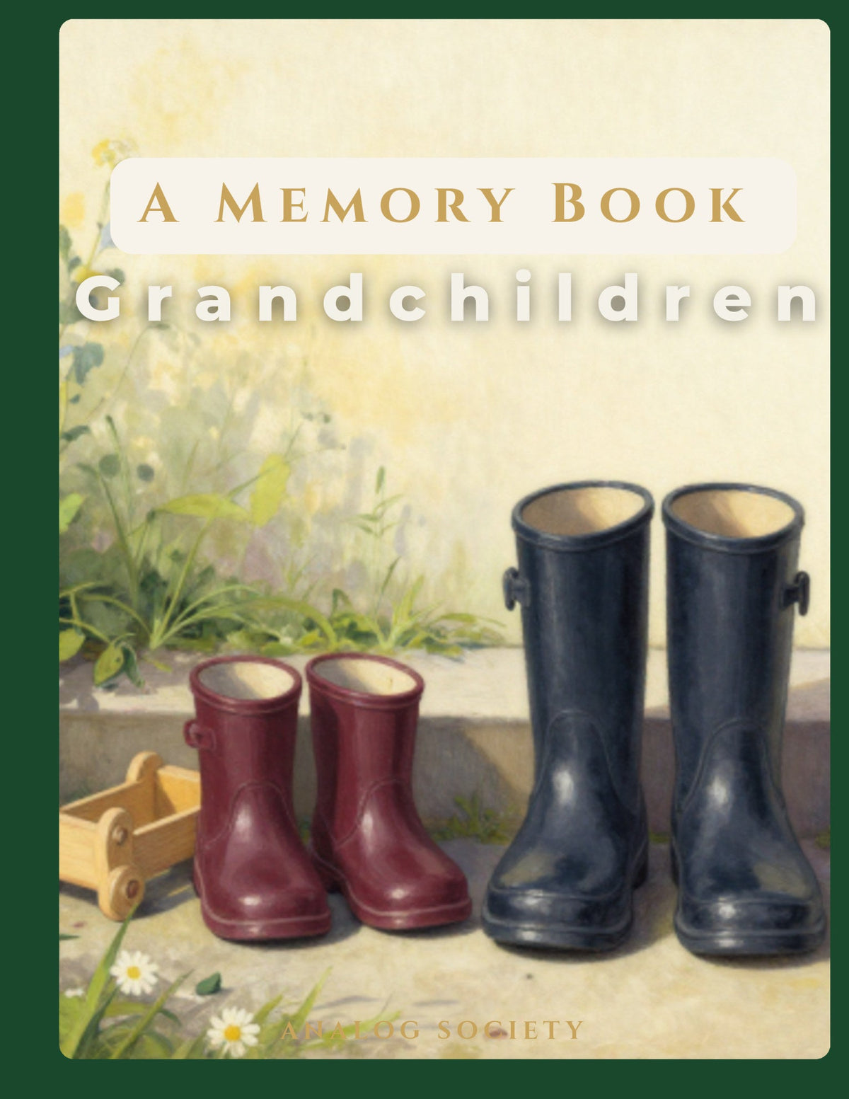 A Memory Book — Grandchildren - front cover