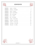 A Year of Being Kind - inside page: Contents