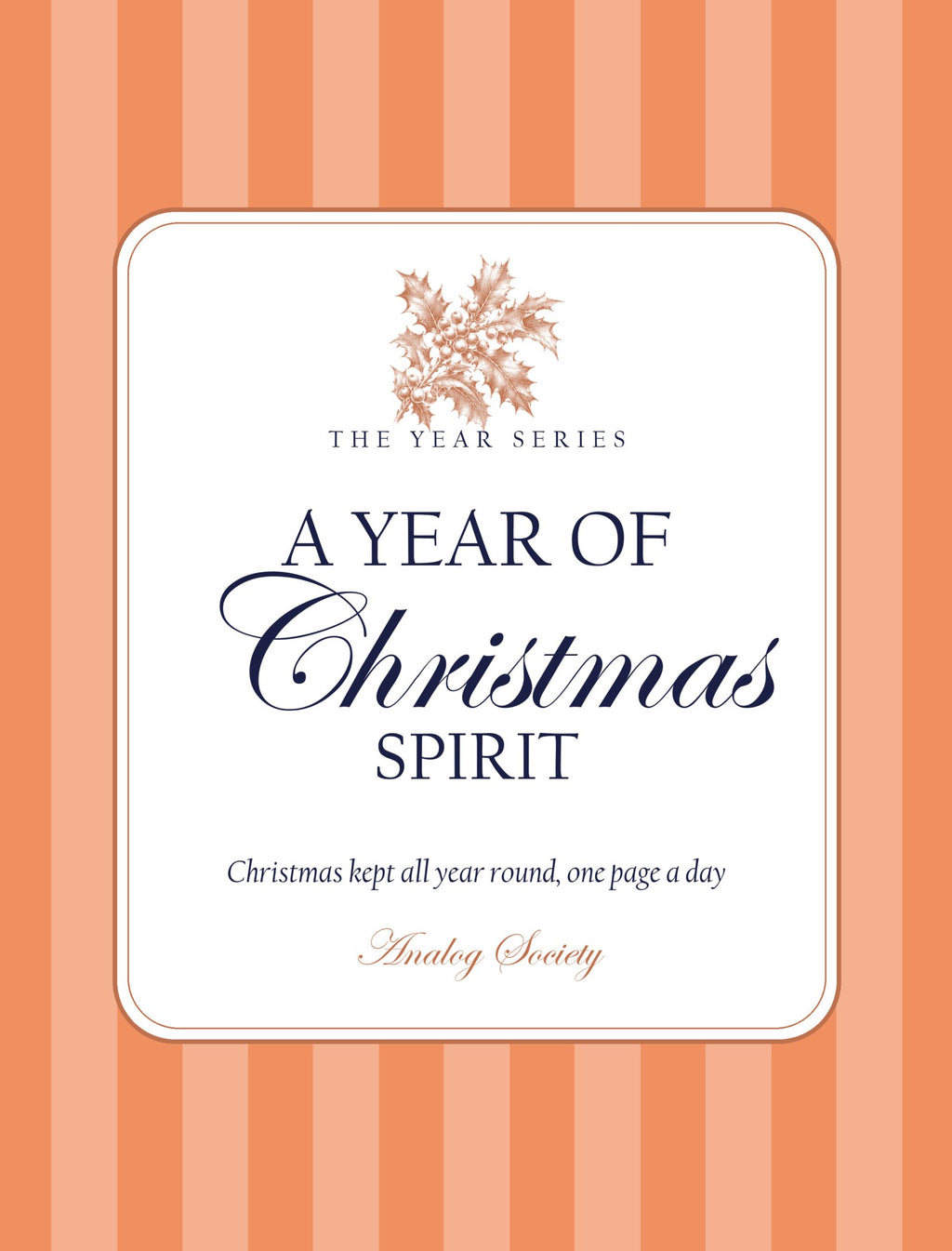 A Year of Christmas Spirit - front cover