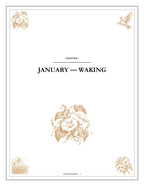 A Year of First Light - inside page: the opening of chapter one