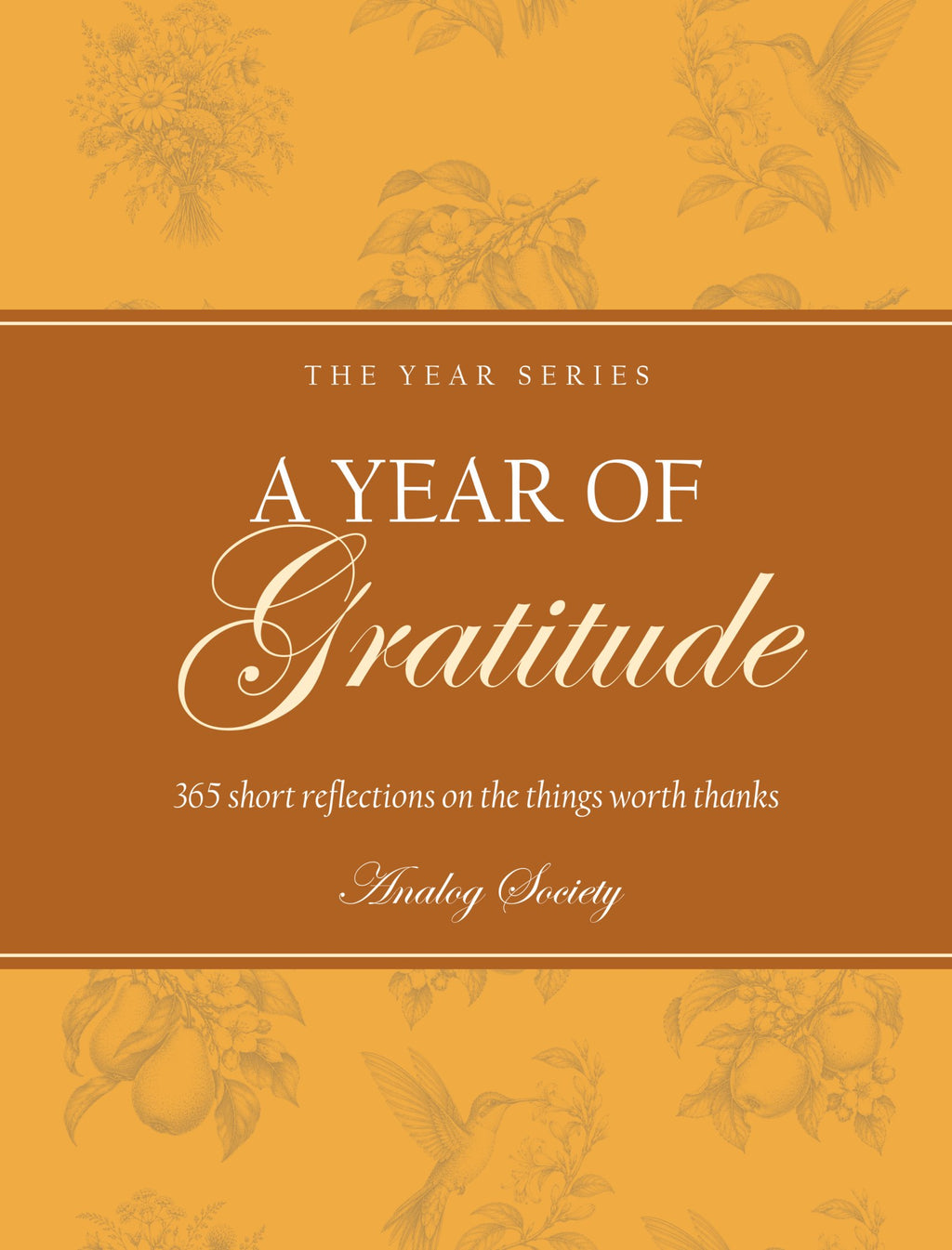 A Year of Gratitude - front cover