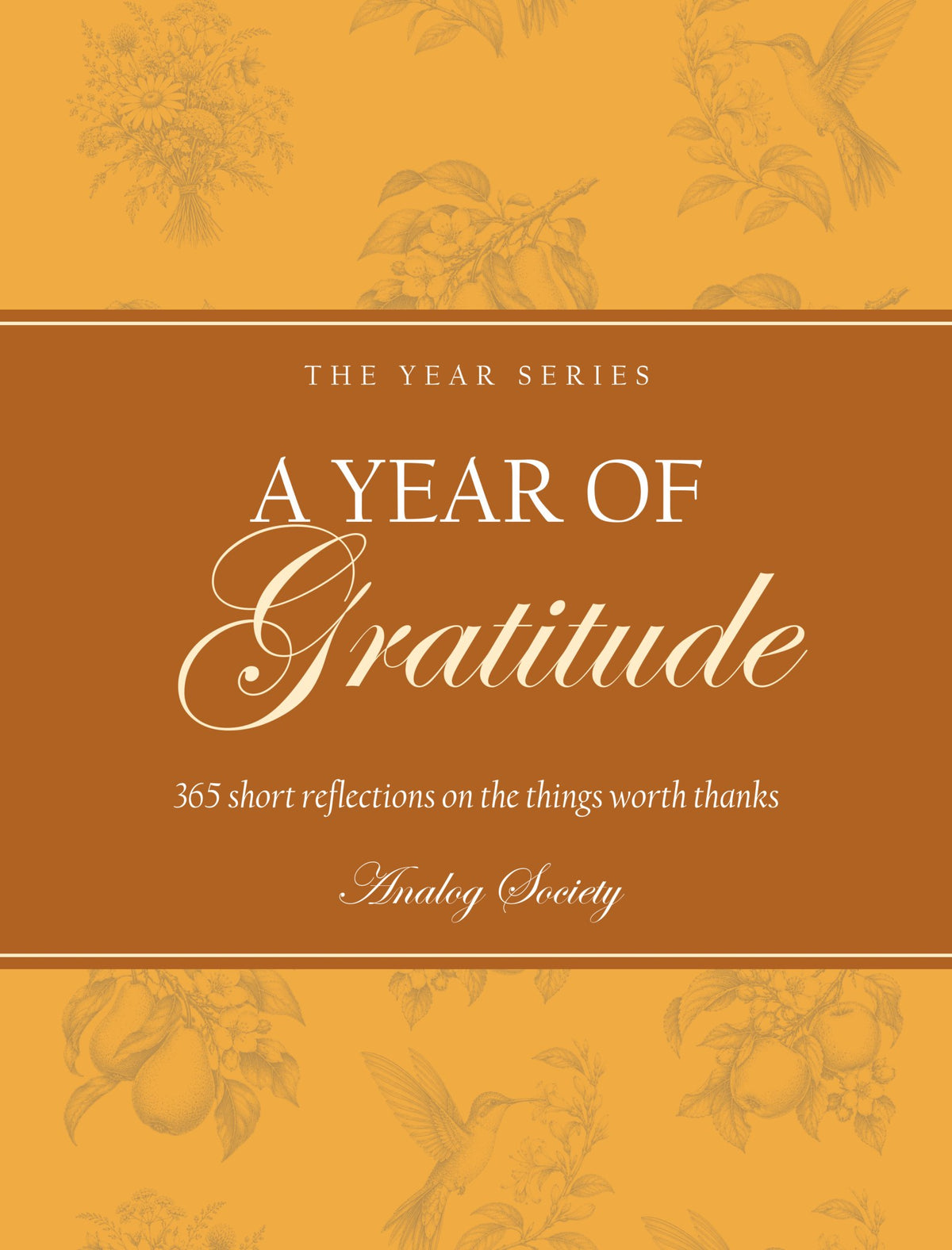 A Year of Gratitude - front cover
