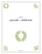A Year of Marcus Aurelius - inside page: the opening of chapter one
