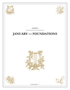 A Year of Psalms - inside page: the opening of chapter one