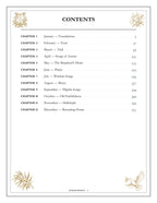 A Year of Psalms - inside page: Contents