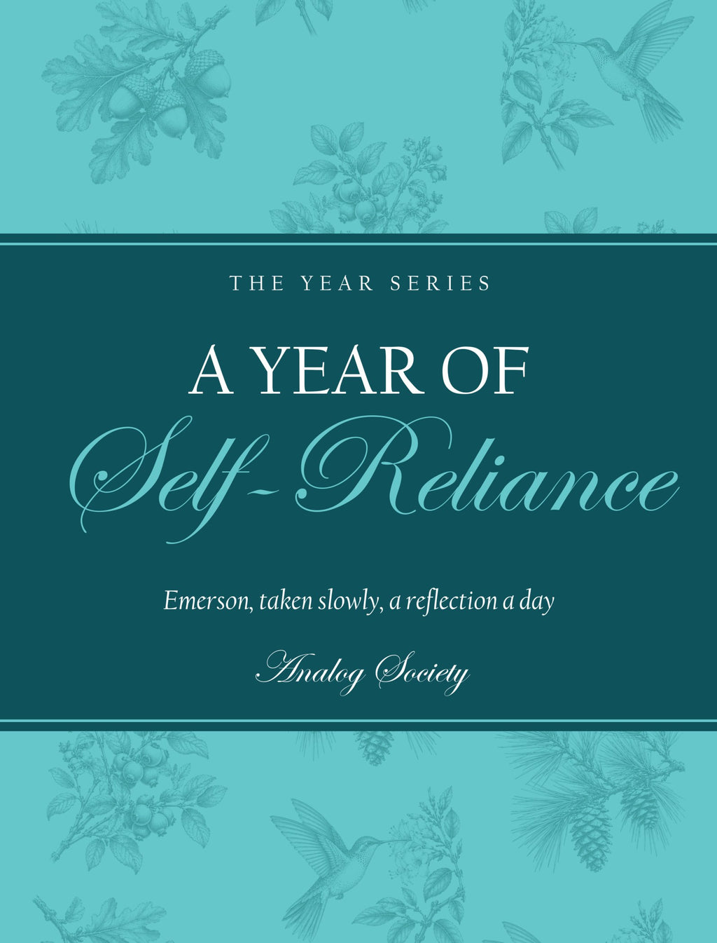 A Year of Self-Reliance - front cover