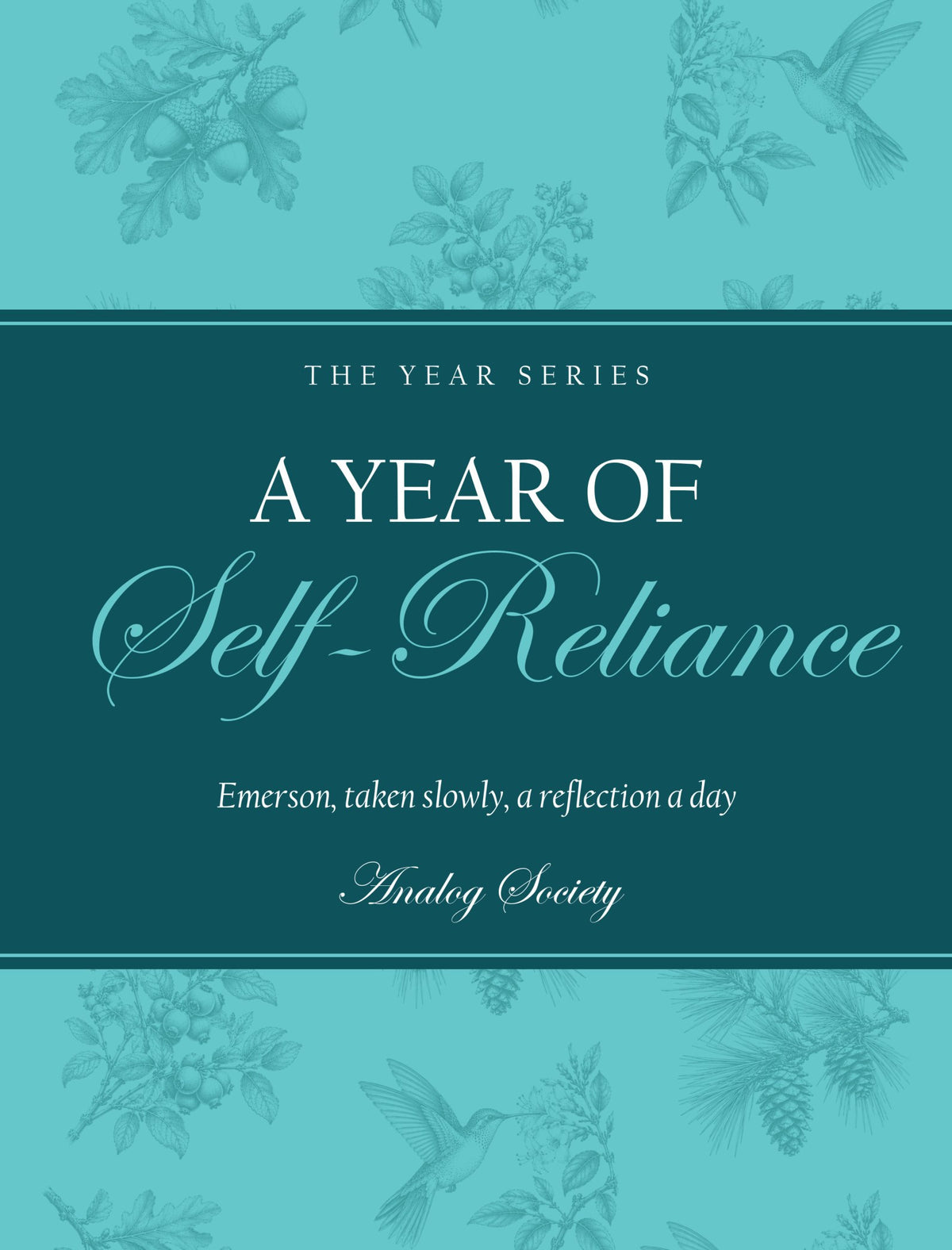 A Year of Self-Reliance - front cover