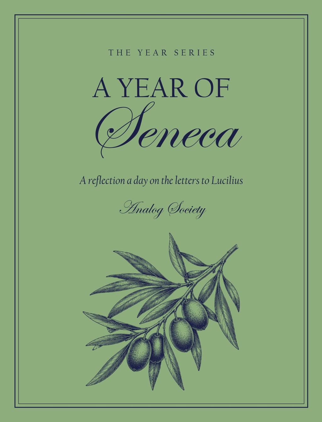 A Year of Seneca - front cover