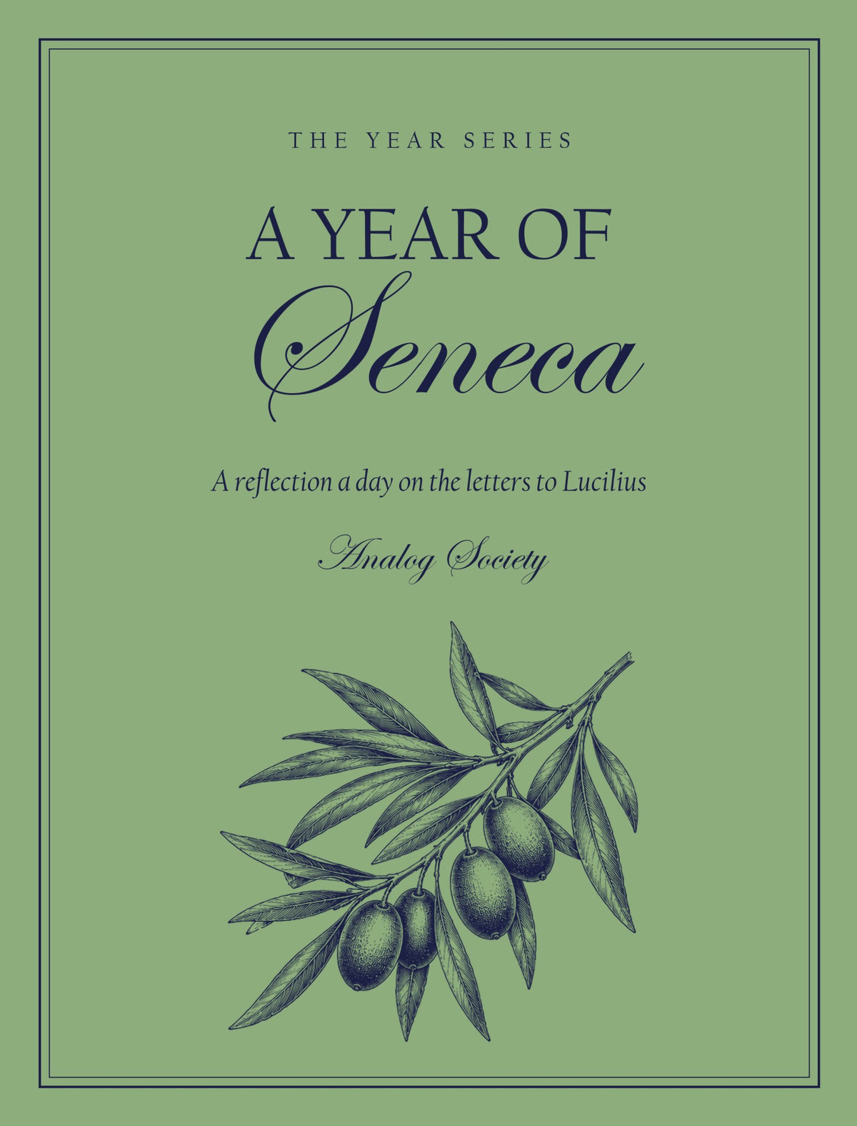 A Year of Seneca - front cover