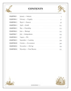 A Year of Useful Days - inside page: Contents