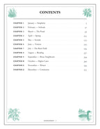 A Year of Walden - inside page: Contents
