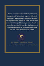 Dad, Start at the Beginning - back cover