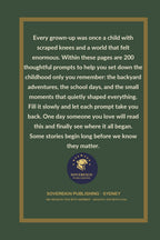 Before I Grew Up - back cover