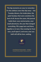 The Years We Kept - back cover