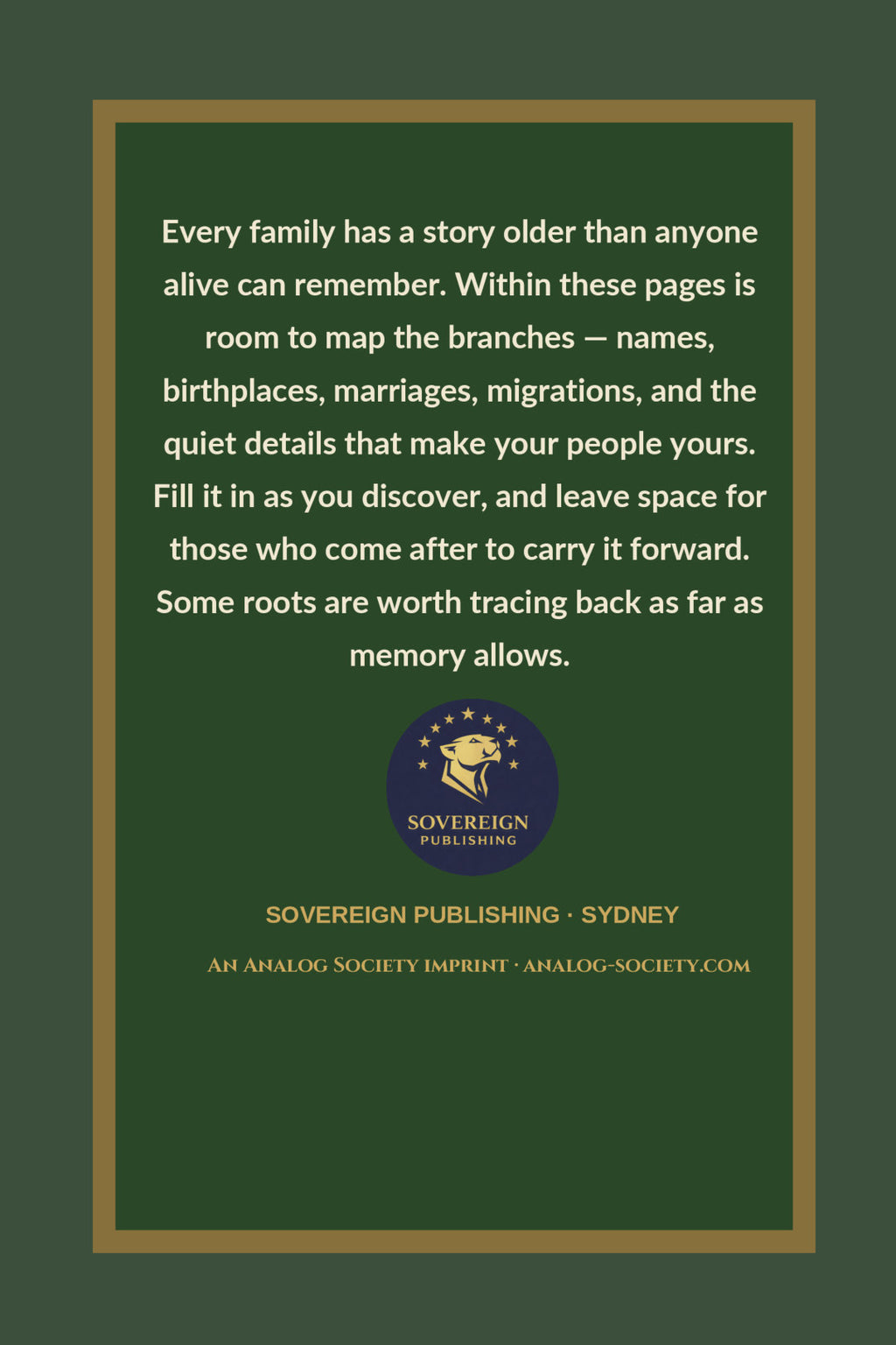 The Names We Nearly Lost - back cover