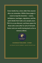 The Names We Nearly Lost - back cover