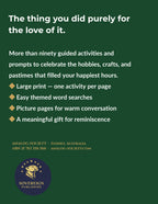 A Memory Book — Hobbies and Pastimes - back cover