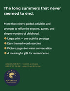 A Memory Book — Seasons of Childhood - back cover