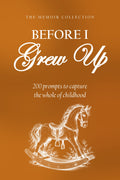Before I Grew Up hardcover gift edition, front cover