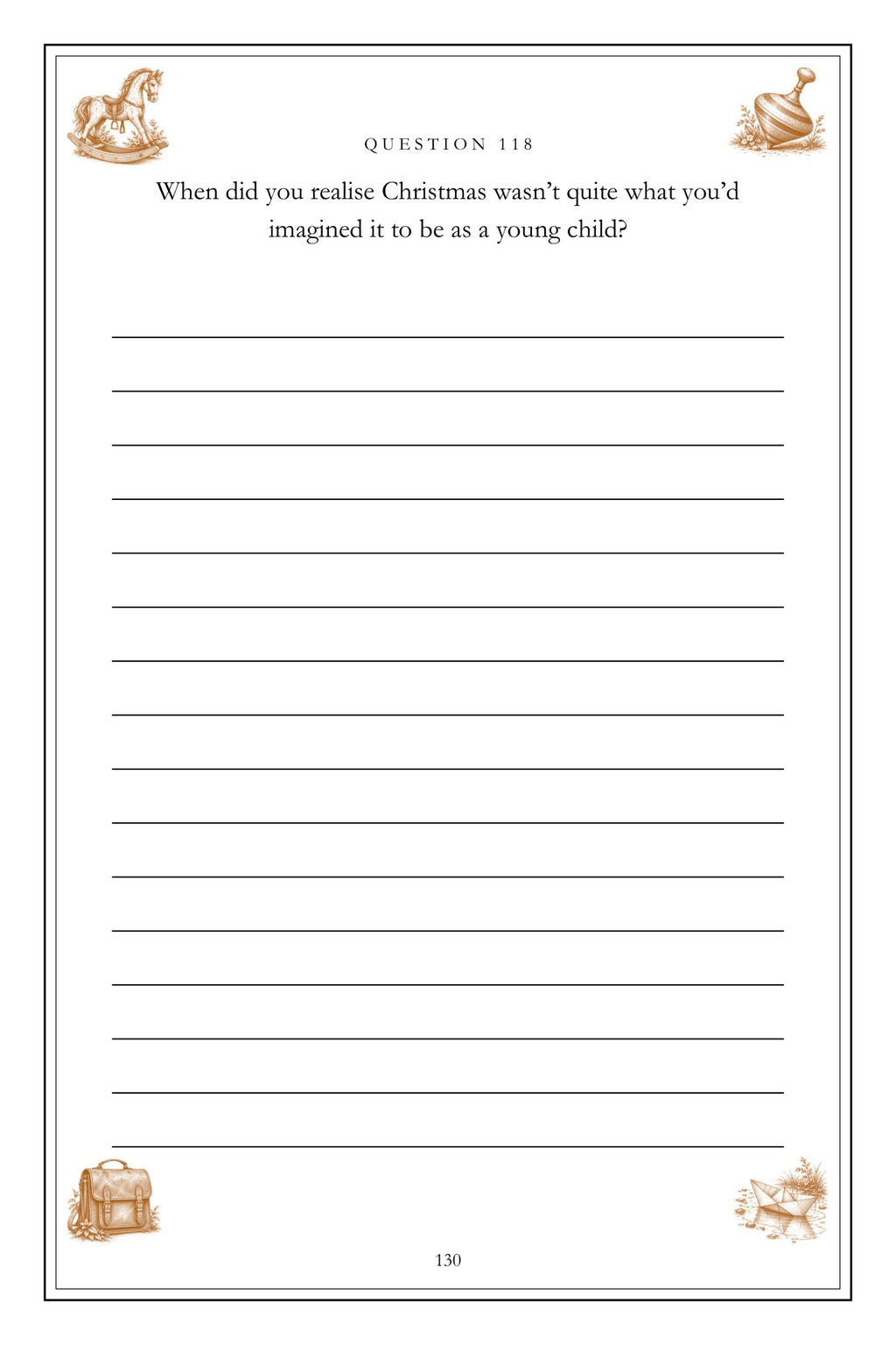 Before I Grew Up hardcover gift edition, inside page 130