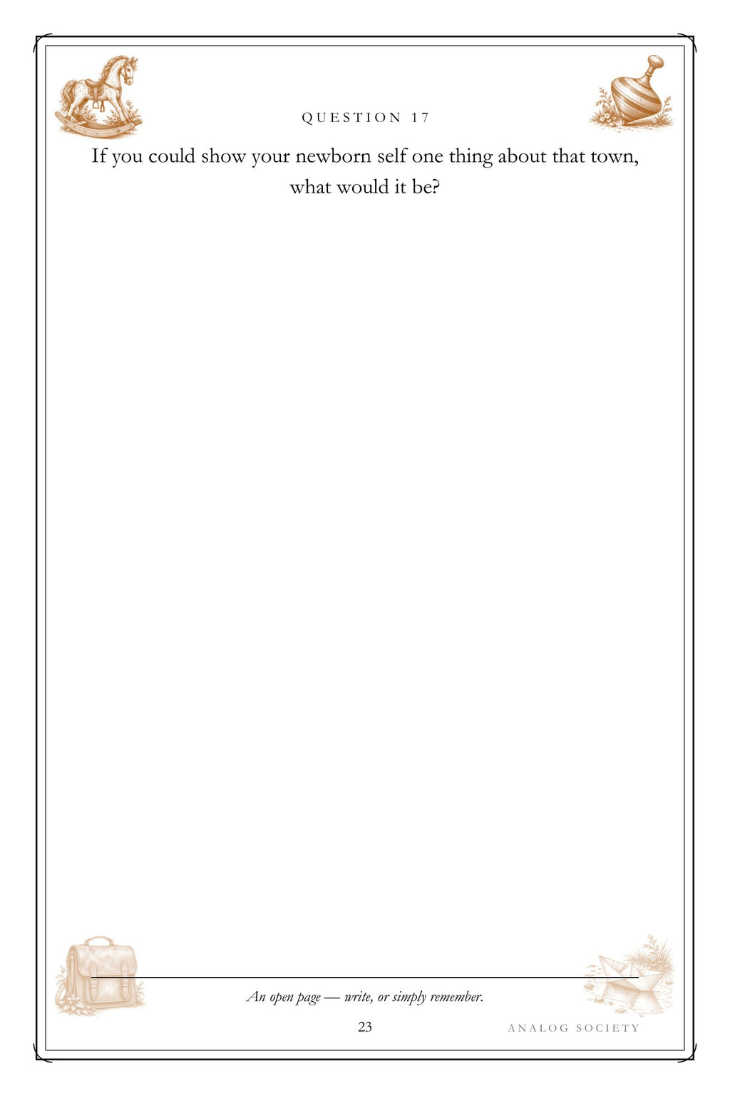 Before I Grew Up hardcover gift edition, inside page 23