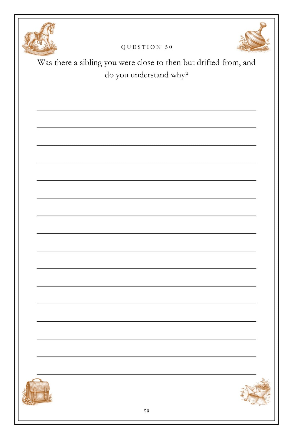 Before I Grew Up hardcover gift edition, inside page 58