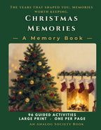 Christmas Memories - A Memory Book, hardcover front cover