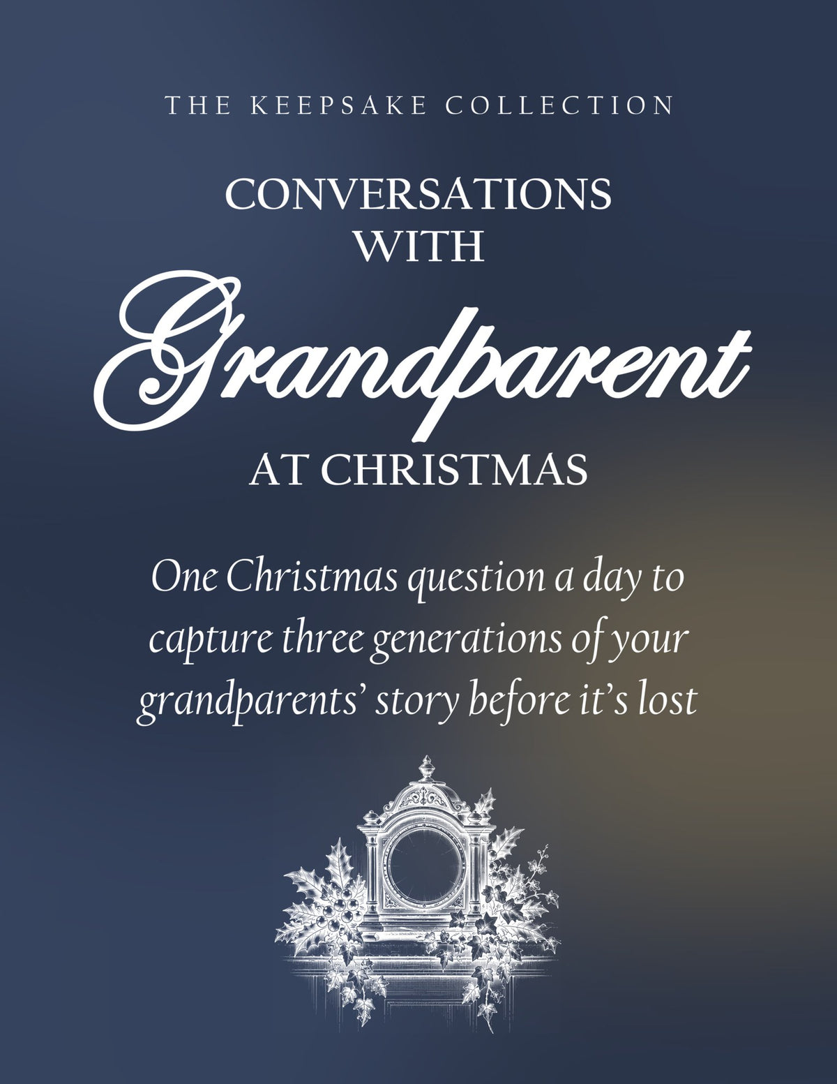 Conversations With Grandparent at Christmas - front cover