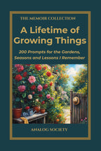 Front cover of A Lifetime of Growing Things, a memoir journal from The Memoir Collection