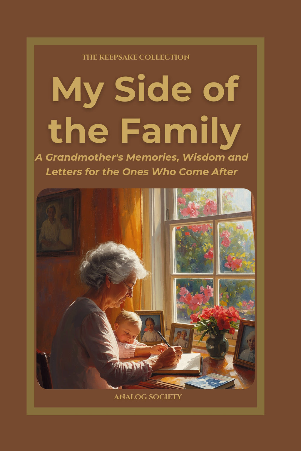 Front cover of My Side of the Family, a keepsake journal from The Keepsake Collection