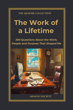 Front cover of The Work of a Lifetime, a memoir journal from The Memoir Collection