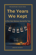 Front cover of The Years We Kept, a keepsake journal from The Keepsake Collection