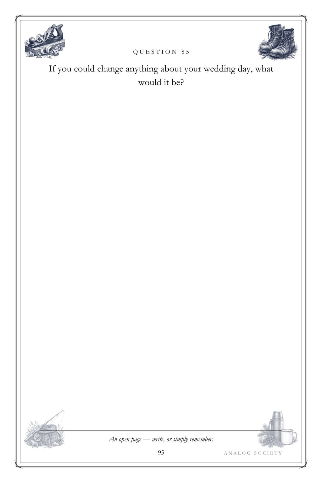 Dad, Start at the Beginning hardcover gift edition, inside page 95