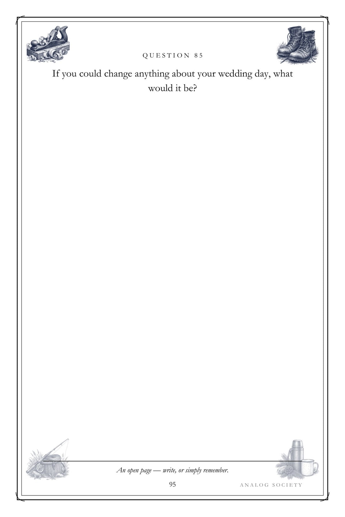 Dad, Start at the Beginning hardcover gift edition, inside page 95