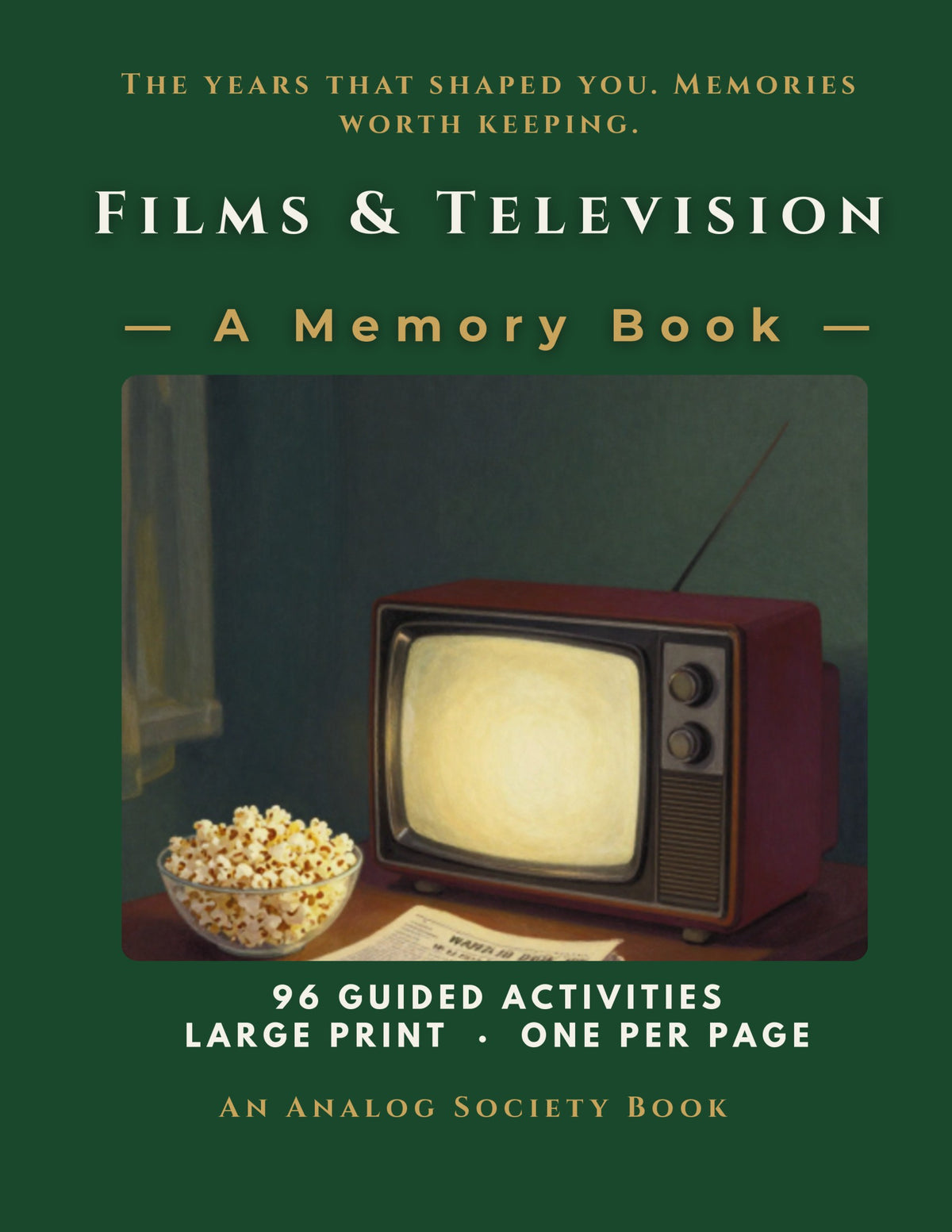 Films and Television - A Memory Book, hardcover front cover